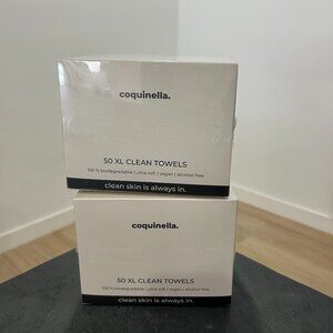 FOUR Disposable Clean Skin Face Towel XL (BRAND NEW)